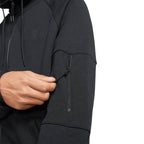 Felpa Con Cappuccio E Zip Uomo Nike Sportswear Tech Essentials - Nero, Grigio