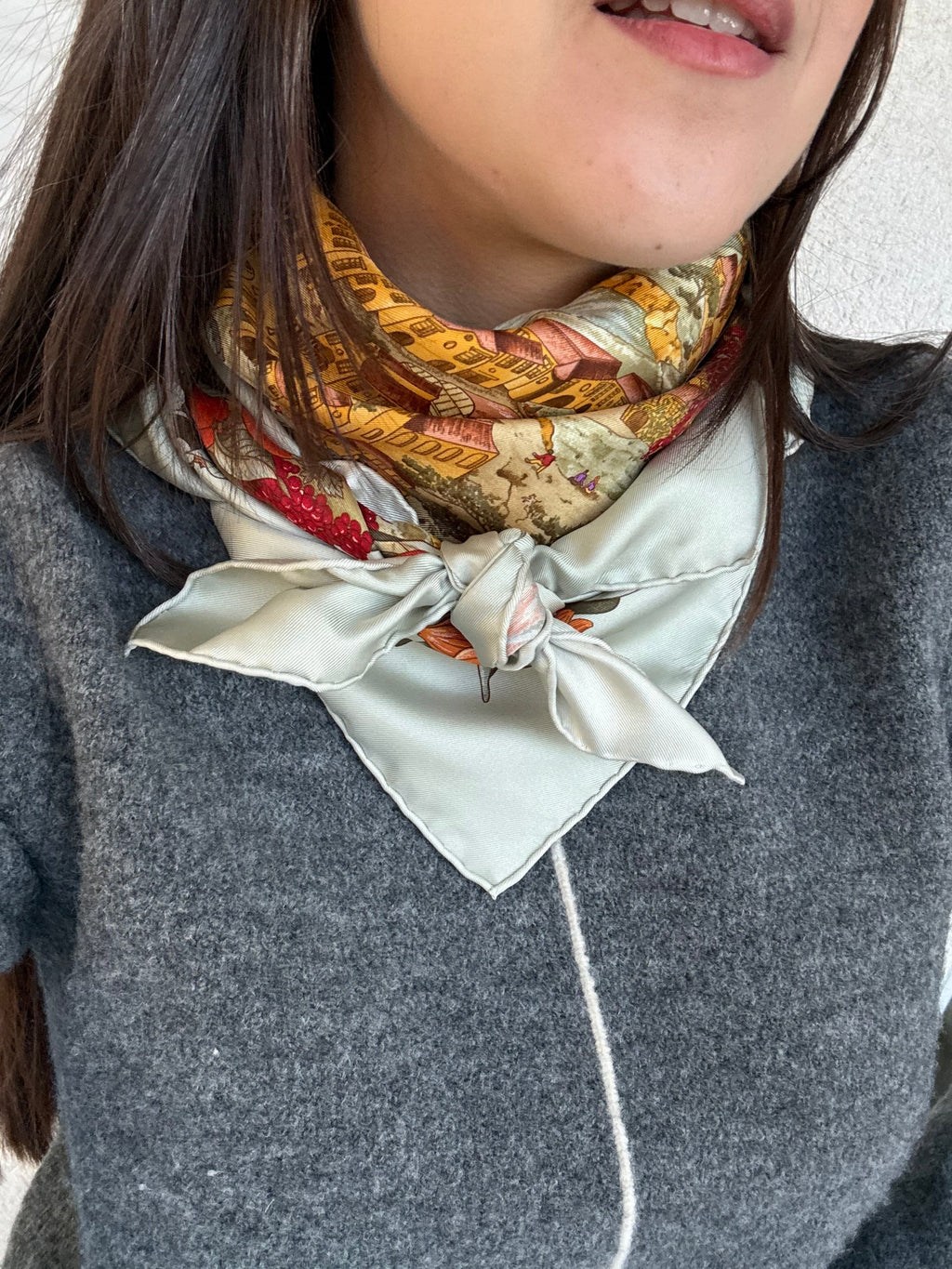 Foulard Hermès – Modèle Au Pays De Cocagne