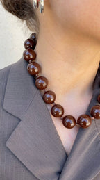 Collier Colored Pearl