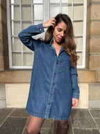 Vestido Vaquero Marion de manga larga