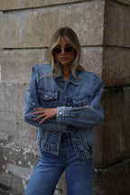 Camille Denim Jacket - Blue