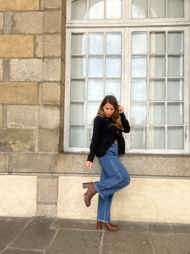 Bottines Aurore Léopard