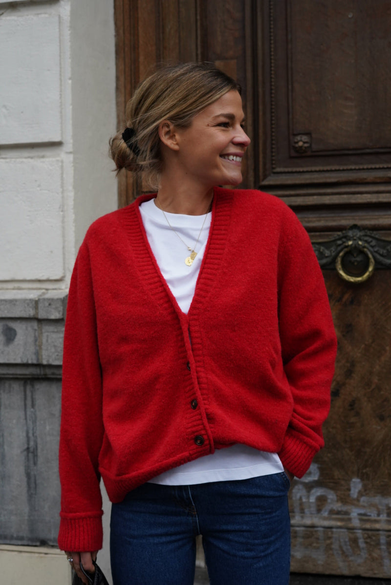 Gilet Stanislas Rouge