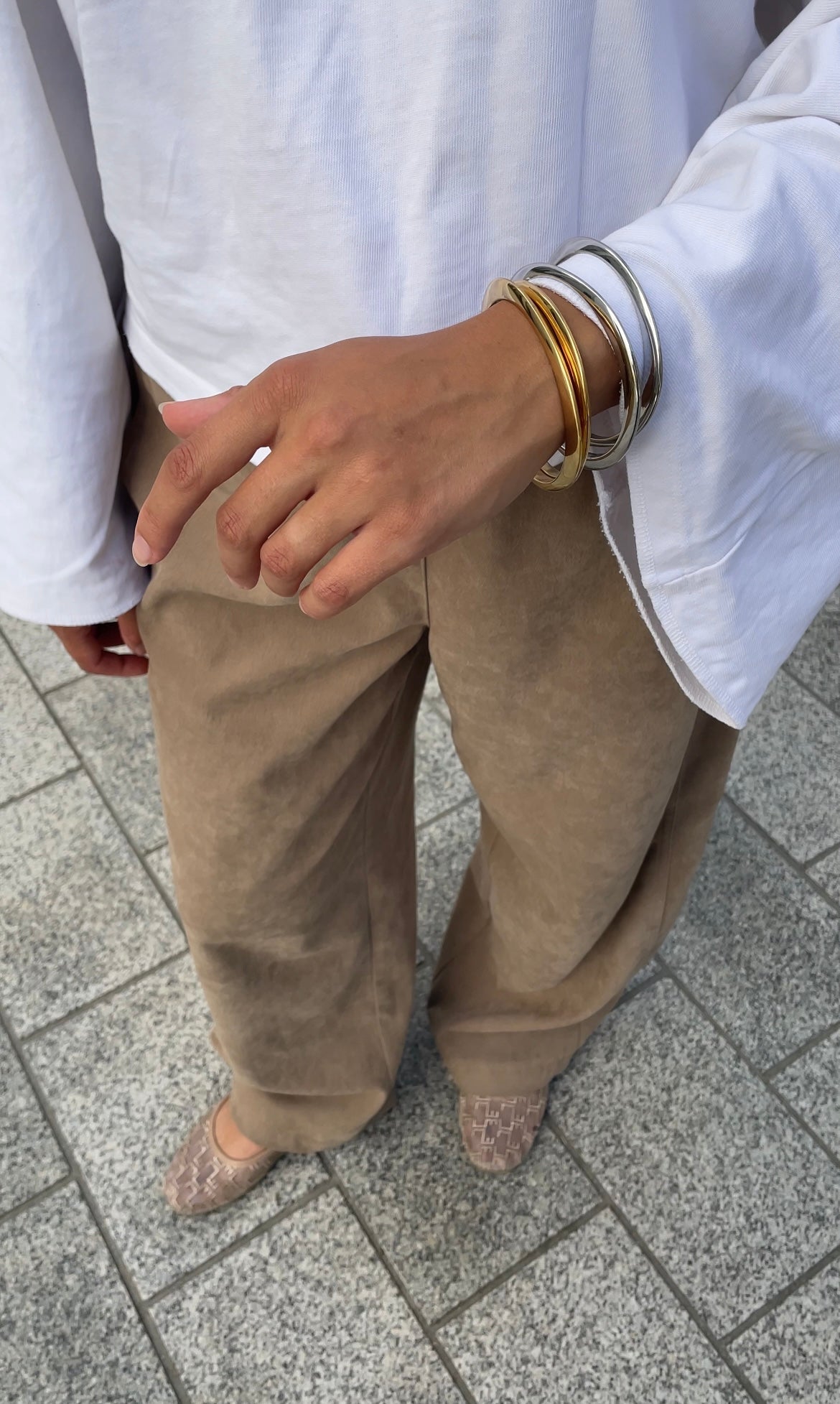 Thin Bangle Bracelet