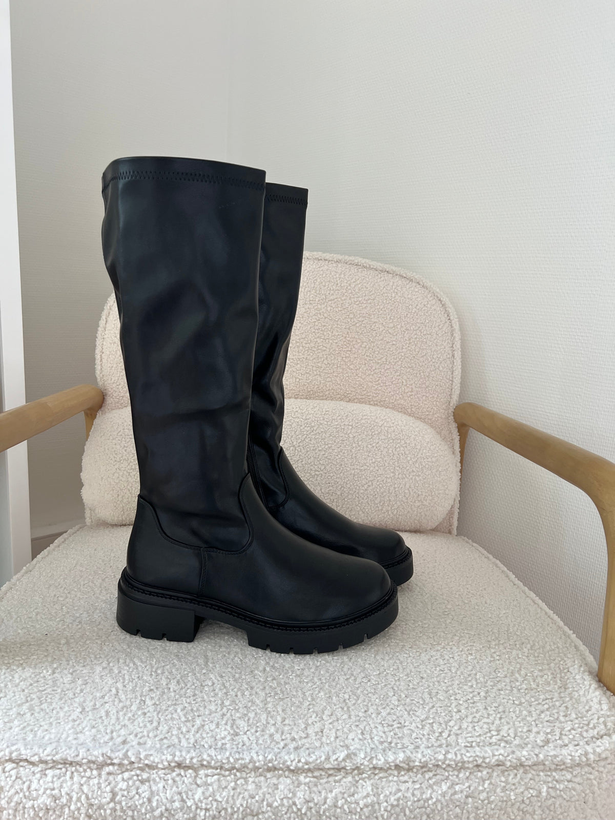 Botas altas negras Nora
