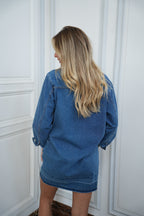 Vestido Vaquero Naelle - Azul