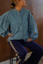 Edgar Navy Trousers