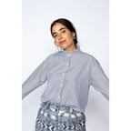 Dean Shirt - Navy/White Stripes
