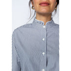 Dean Shirt - Navy/White Stripes