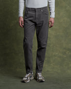 Pantalon Cinq Poches Dean Velours - Galet