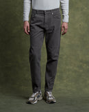 Pantalon Cinq Poches Dean Velours - Galet