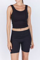 Sofia Tank Top - Negro - Mujer