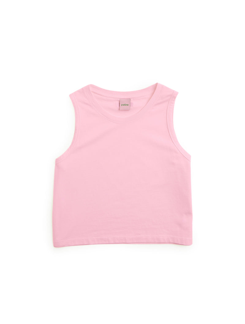 The Almost Crop Willie® Pink Bubble Gum Tank Top