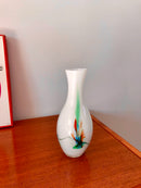 Vase En Opaline Coloré Style Murano - Années 60