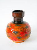 Grand Vase En Céramique - Fat Lava - Made In Germany - 1970