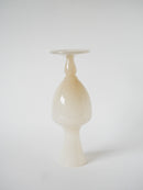 Grand Vase En Opaline - Rose Pâle - 1960