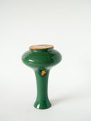 Vase En Céramique Vernissé - Vert - 1970