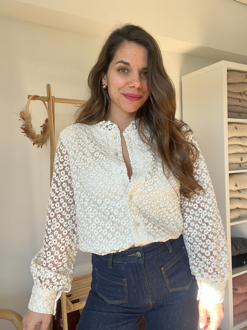 Blouse Brodée Isaure