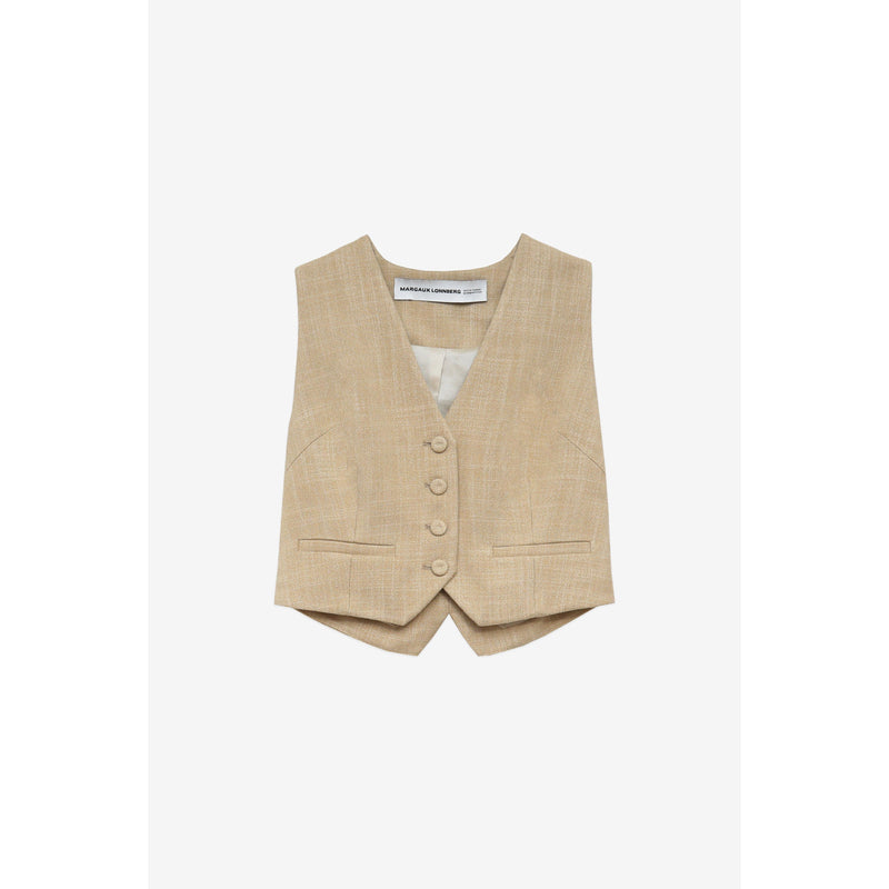 Gilet Sans Manches "Dee" Honey