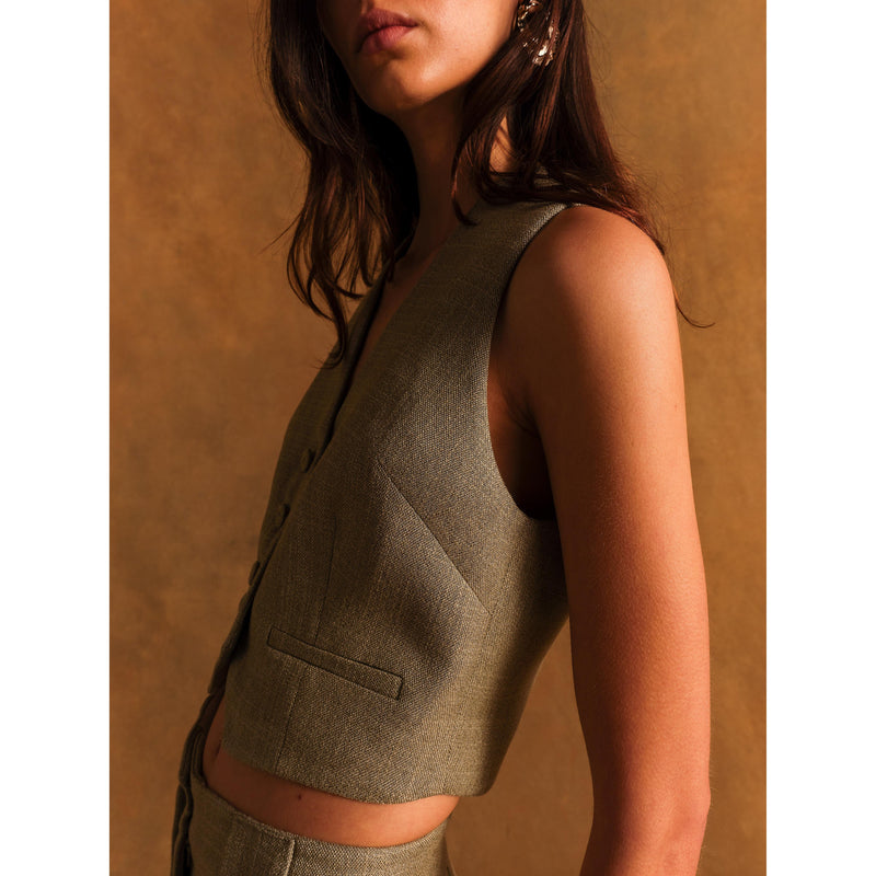 Gilet Sans Manches "Dee" Army