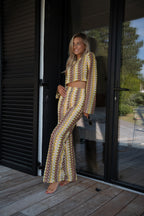 Pantalon Crochet Pablo - Jaune