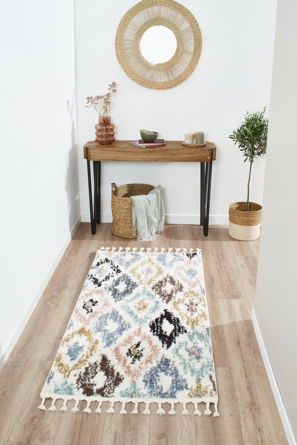 Delya - Tapis D'Intérieur - Polypropylène - Multicolore