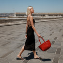 Sac Delhi Medium - Rouge