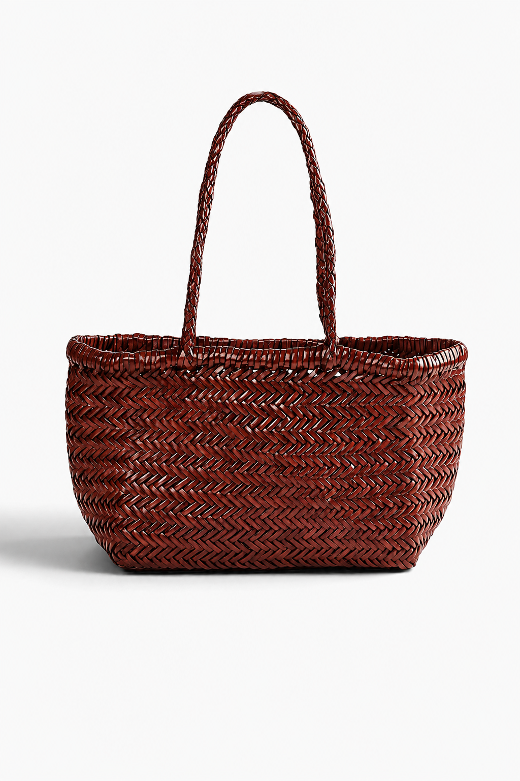 Borsa shopping Delhi Medium - Bordeaux