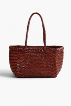 Borsa shopping Delhi Medium - Bordeaux