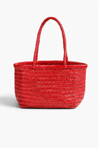 Borsa shopping Delhi Medium - Rosso