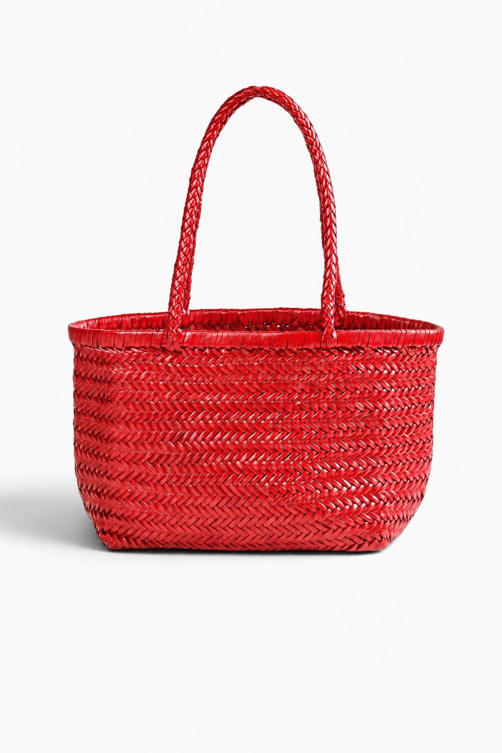 Borsa shopping Delhi Medium - Rosso