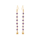 Delhi Amethyst Earrings