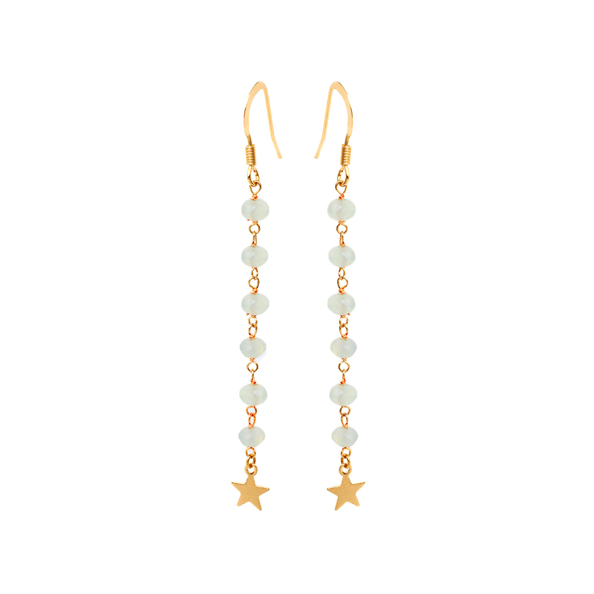 Delhi Blue Chalcedony Earrings