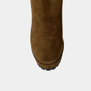 Boots Ann Tuil Delice - Velours Camel