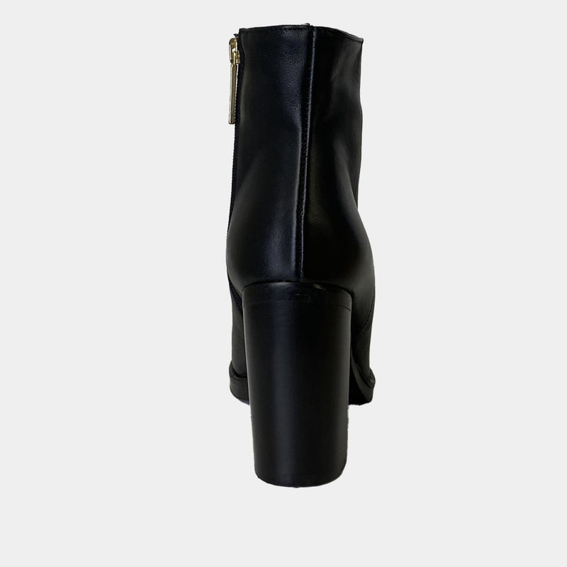 Bottines Ann Tuil Delta - Cuir Noir