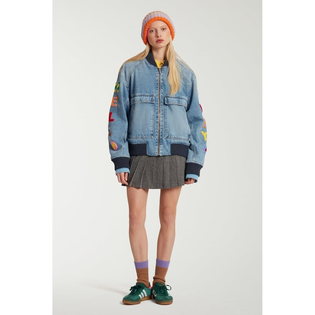 Veste Denim Hello Tokyo Bomber