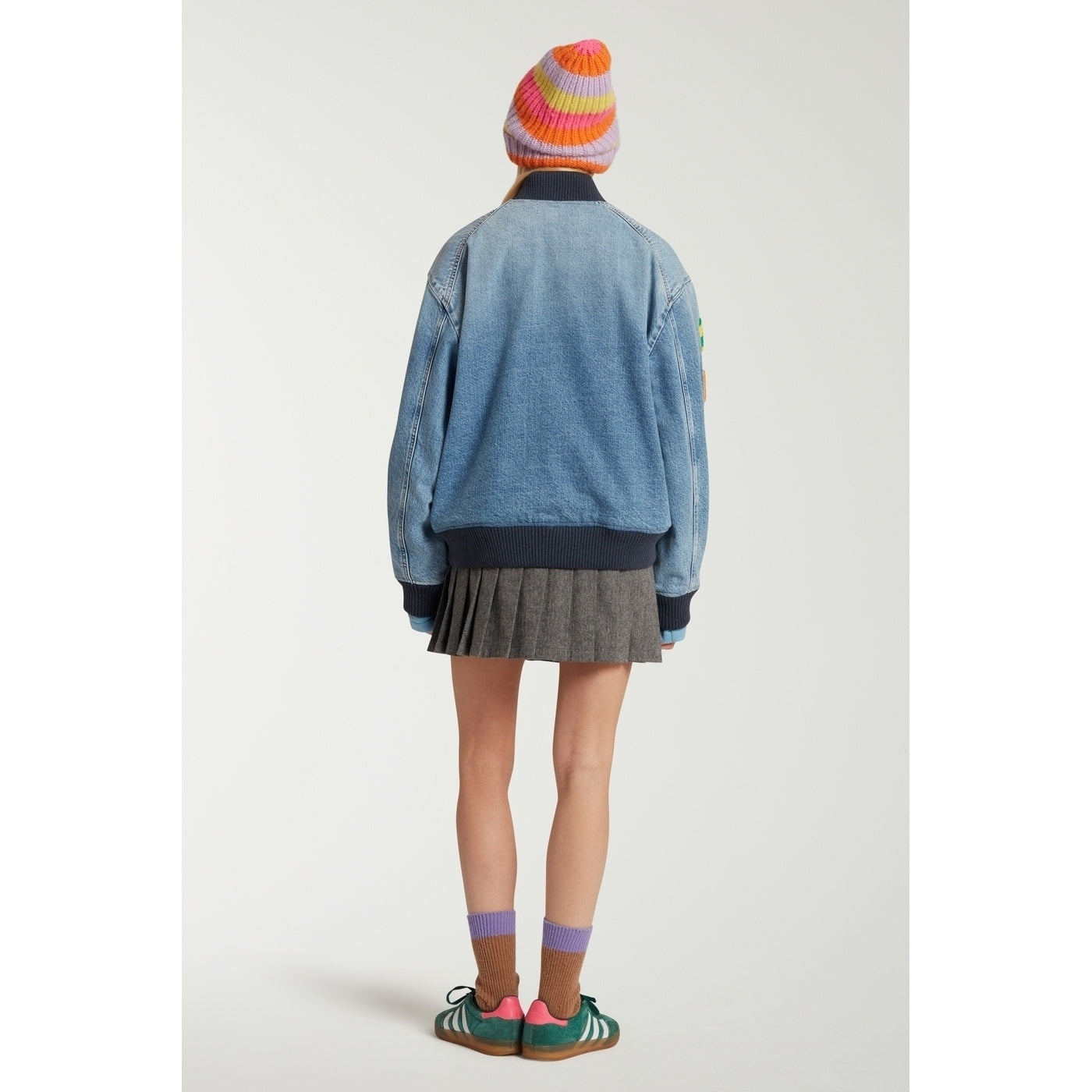 Veste Denim Hello Tokyo Bomber
