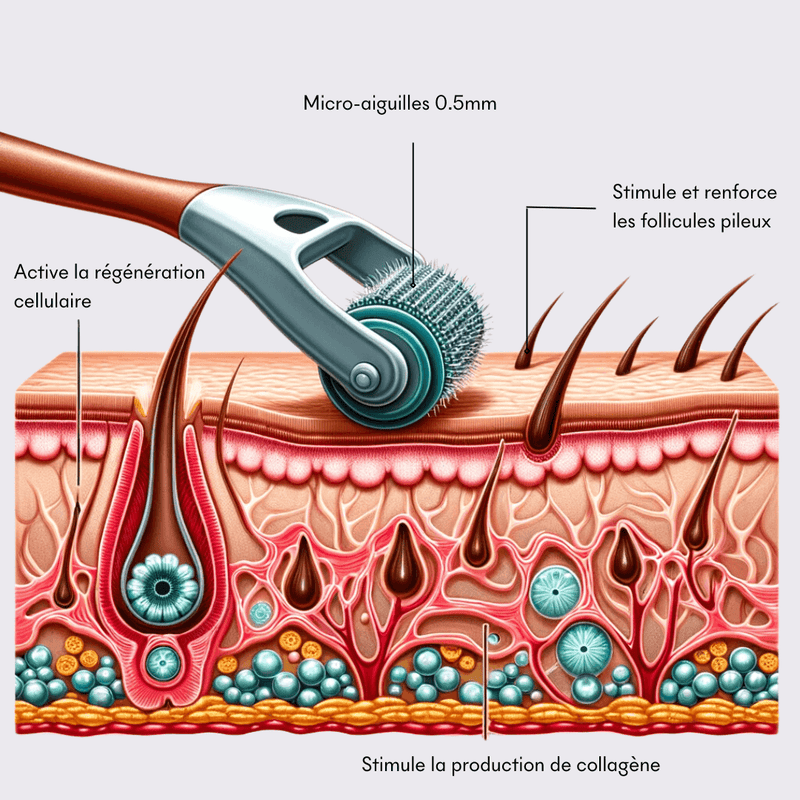 Dermaroller Tricho-Boost (stock limité) - MakeMyMask