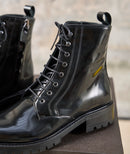 Bottines La Femme Terrible Cuir - Noir - Femme