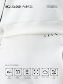 Jogging Agda - Blanc Cassé/Noir - Femme