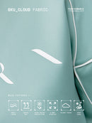 Sweat-Shirt Agda - Gris Jade/Blanc Cassé - Femme