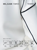 Sweat-Shirt Agda - Blanc Cassé/Noir - Femme