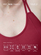 Top Kamay - Grosella - Mujer
