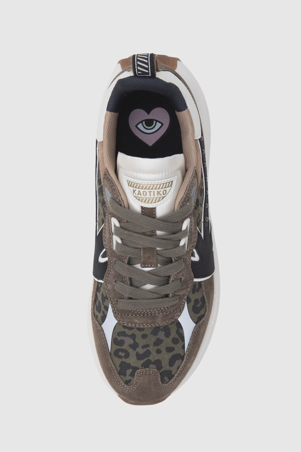 Detroit Glam Sneakers - Khaki