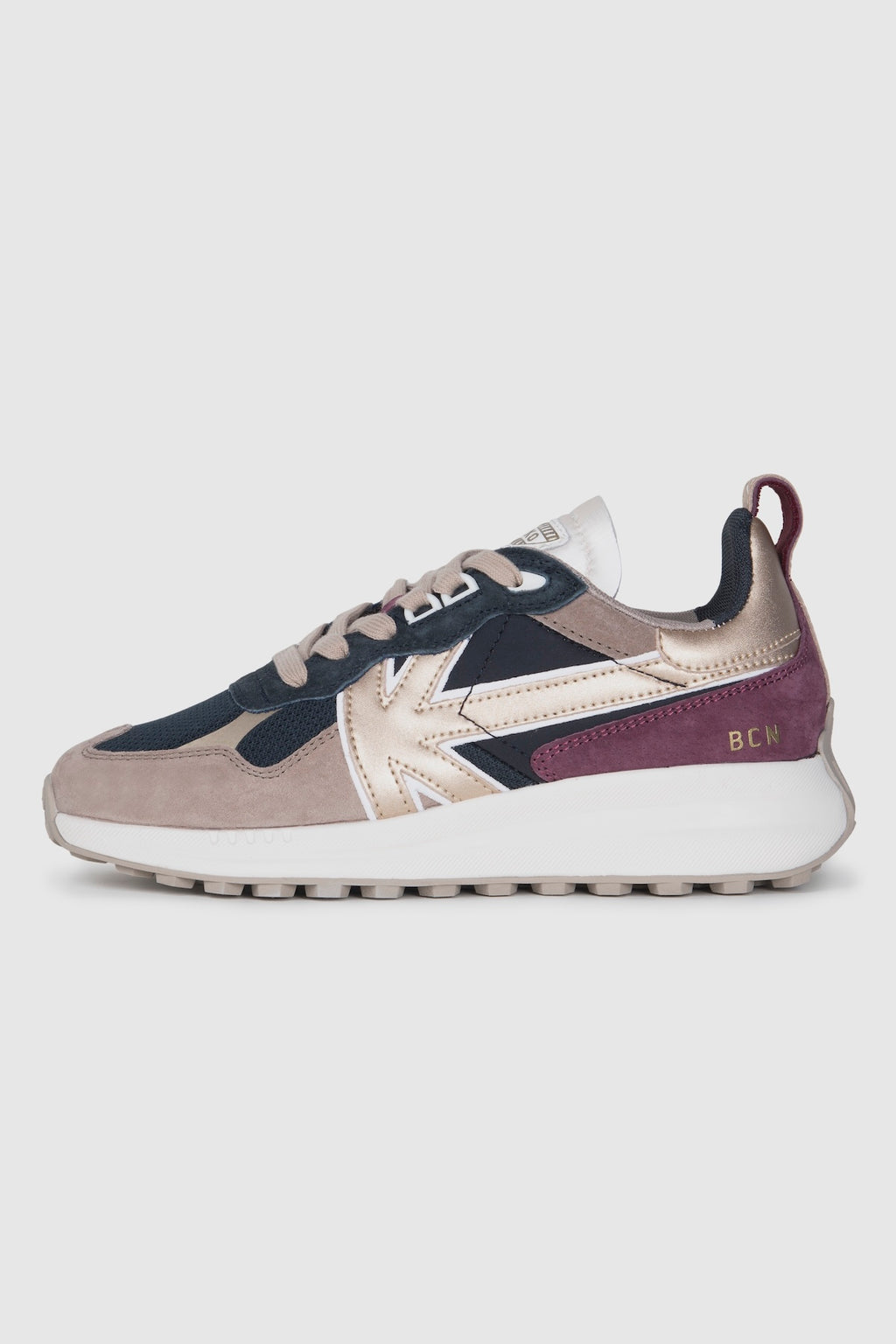 Sneakers Detroit Glam - Dark Mauve