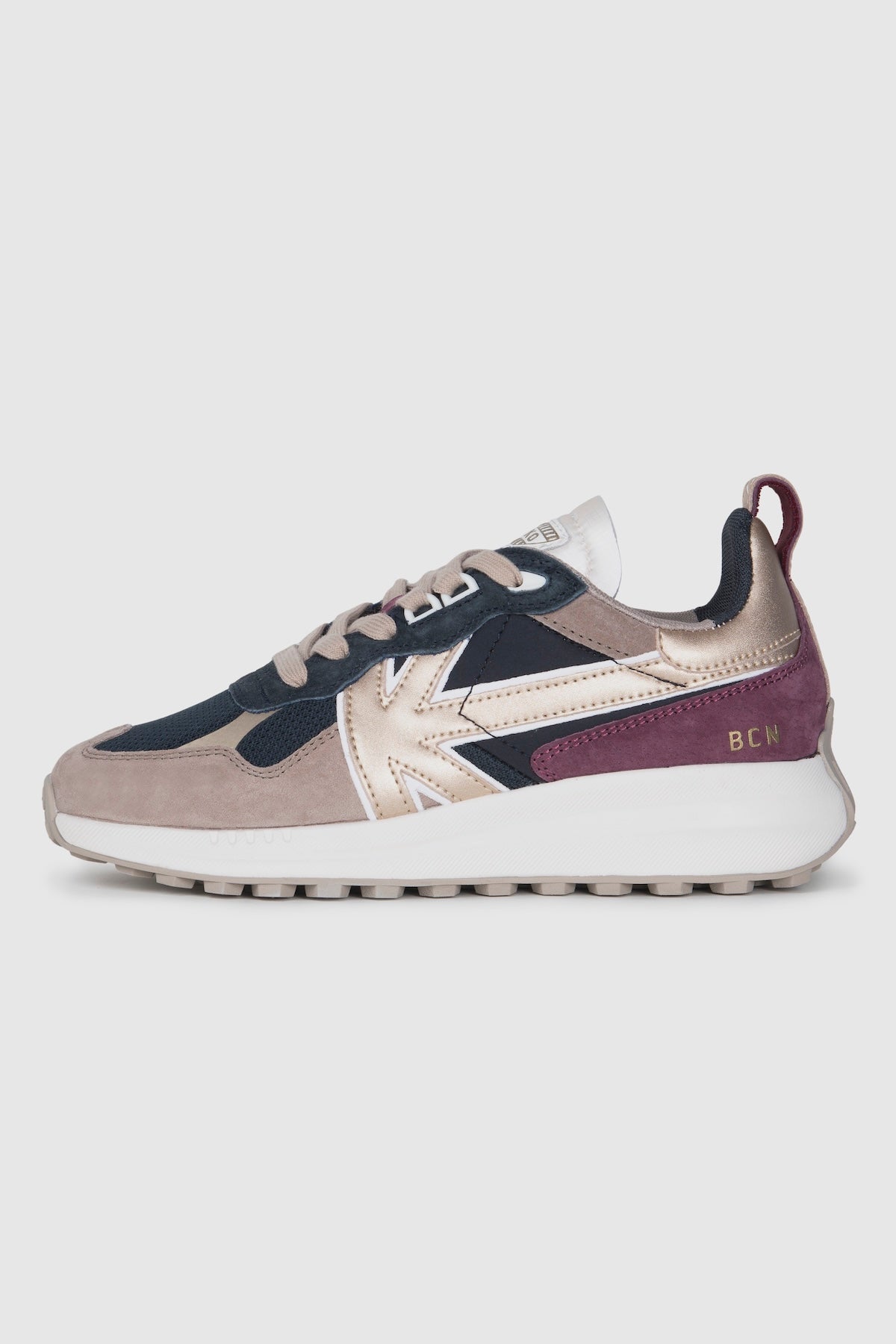 Sneakers Detroit Glam - Dark Mauve