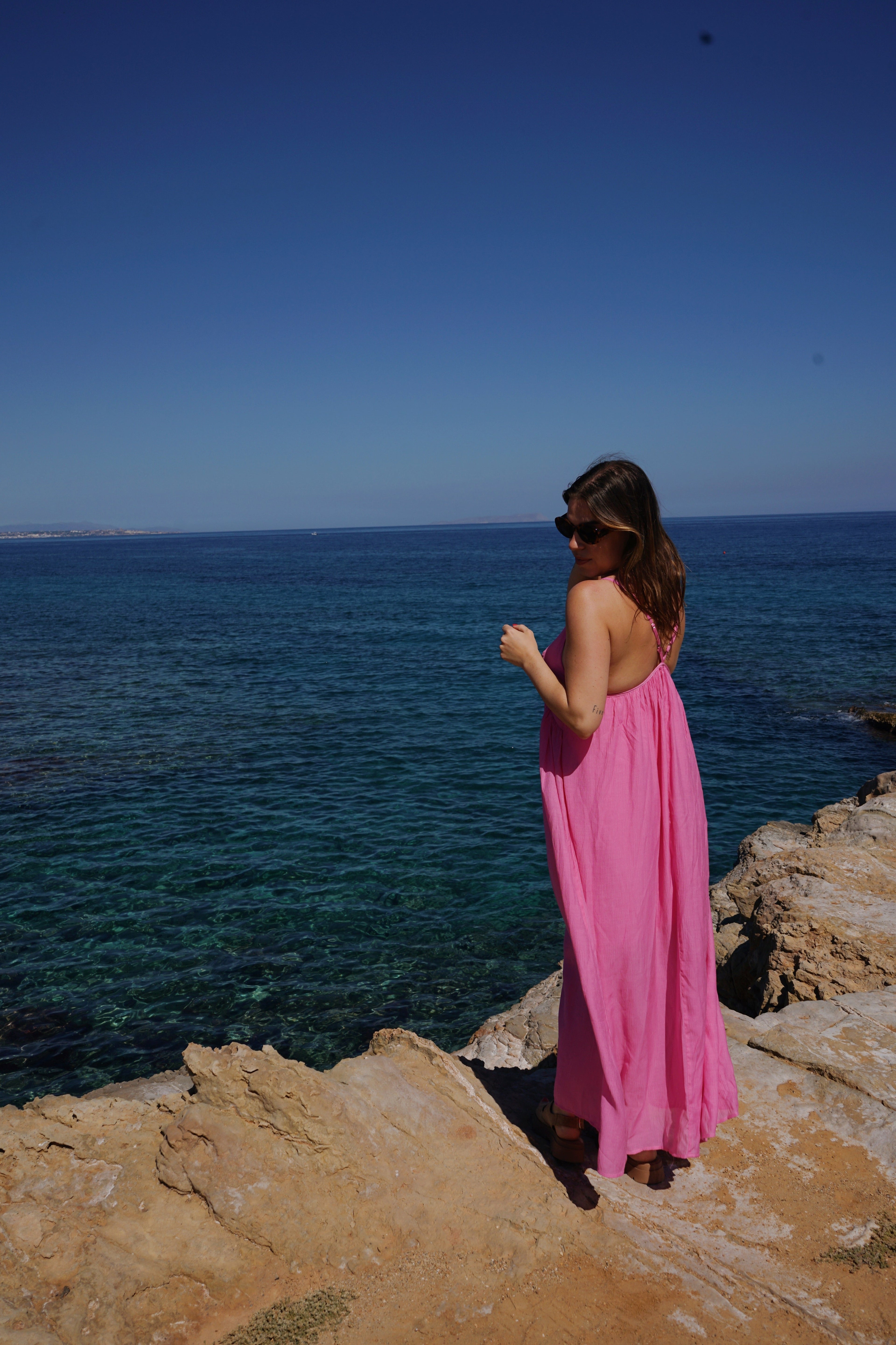 Robe Longue Stella Rose
