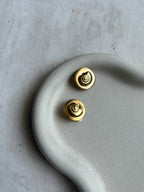 Boucles D’Oreilles Atalante Vintage - Coquillages Dorés
