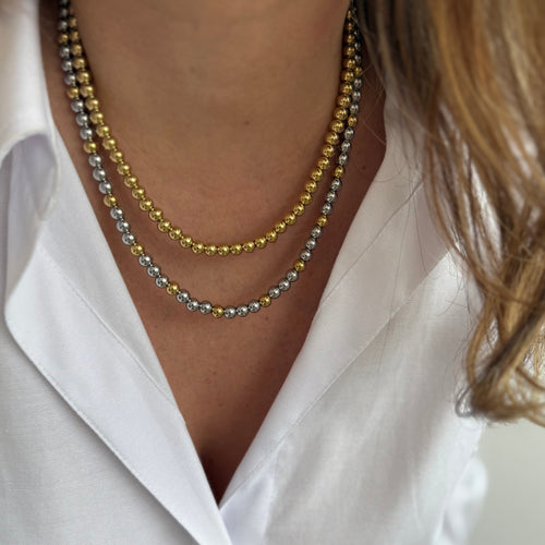 Collier Satey - Doré Ou Bicolore