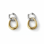Boucles D'Oreilles Galenia - Doré, Argent Ou Bicolore
